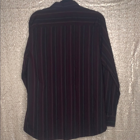 Calvin Klein Stripped Button Up - Picture 3 of 3